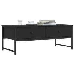 Mesa de centro 101x49x39,5 cm derivados de madeira preto