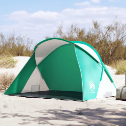 Tenda de praia 2 pessoas pop-up impermeável verde mar