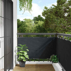 Tela de varanda 75x300 cm tecido oxford antracite