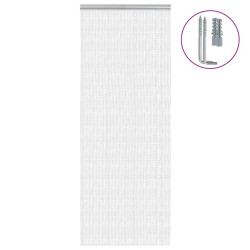 Mosquiteira para porta de correntes 80x221 cm alumínio
