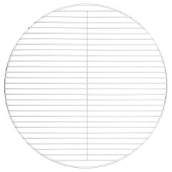 Grelha para churrasco redonda ø54 cm aço inoxidável 304