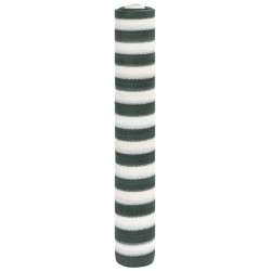 Rede ocultação p/ privacidade pead 195g/m² 2x10m verde e branco