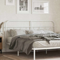 Cabeceira de substituição 183 cm metal branco