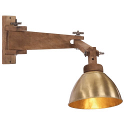 Candeeiro de parede 25 w e27 bronze antigo