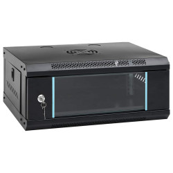 Armário bastidor de parede 4u 19" ip20 53x40x21 cm