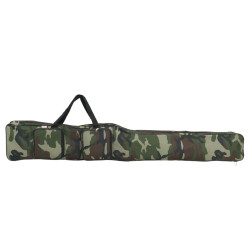 Saco para cana de pesca 150 cm tecido oxford camuflagem verde