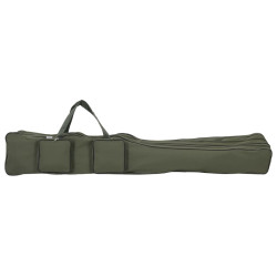 Saco para cana de pesca 160 cm tecido oxford verde-escuro
