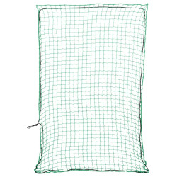 Rede para reboque com corda elástica 3x2 m PP verde