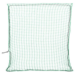 Rede para reboque com corda elástica 3x3 m PP verde