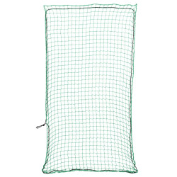 Rede para reboque com corda elástica 7x3,5 m PP verde