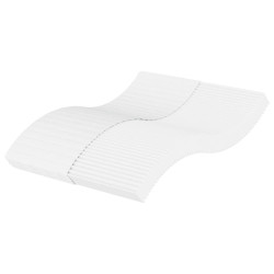 Colchão de espuma 120x200 cm dureza h2 h3 branco