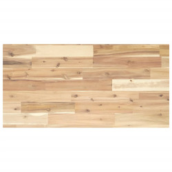 Tampo p/ móvel casa de banho 80x40x2 acácia maciça não tratada