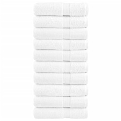 Toalhas de banho premium solund 10pcs 100x150cm 600 gsm branco