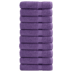 Toalhas de banho premium solund 10pcs 100x150 cm 600 gsm verde