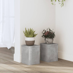 Suportes p/ plantas 2 pcs 15x15x20 cm derivados de madeira