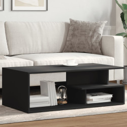 Mesa de centro 102x55x35 cm derivados de madeira preto