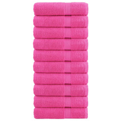 Toalhas de banho premium solund 10pcs 100x150 cm 600 gsm verde