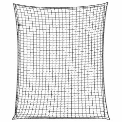 Rede para reboque com corda elástica 3x2,5 m PP preto