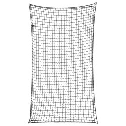 Rede para reboque com corda elástica 3,5x2 m PP preto
