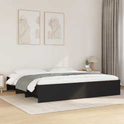 Estrutura de cama sem colchão 180x200 cm derivados de madeira