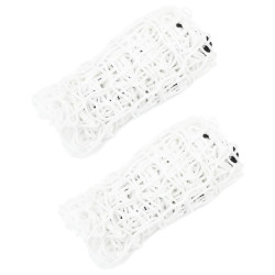 Redes para feno 2 pcs retangular 200x120 cm PP branco