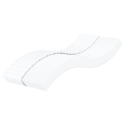 Colchão de espuma 100x210 cm dureza h2 h3 branco