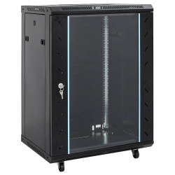 Armário bastidor 15u 19" ip20 60x45x86 cm preto