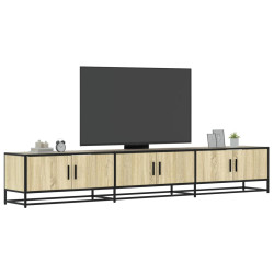Móvel de TV 240x35x41 cm derivados de madeira carvalho sonoma