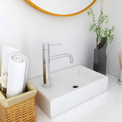 Lavatório 400x220x90 mm smc branco