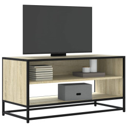Móvel TV 91x40x46 cm derivados madeira/metal carvalho sonoma