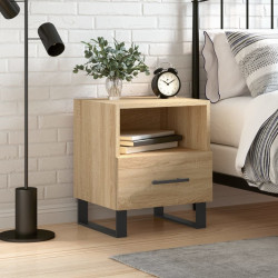 Mesa cabeceira 40x35x47,5 cm derivados madeira carvalho sonoma