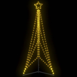 LED árvore de natal 483 leds branco quente 240 cm