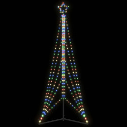 LED árvore de natal 525 leds coloridos 302 cm