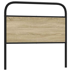 Cabeceira de substituição 107 cm derivados madeira/aço carvalho sonoma