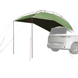 Tenda de carro impermeável verde