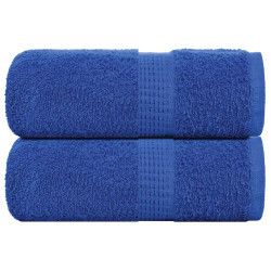 Toalhas de rosto frogn 2 peças azul 30x30 cm 360 g/m²