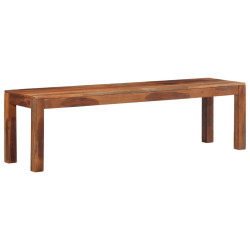 Banco 160 cm madeira maciça de acácia