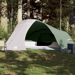 Tenda de campismo cúpula para 4 pessoas impermeável verde