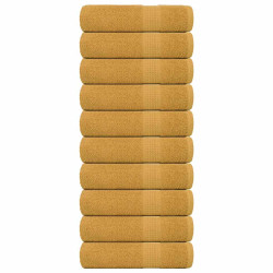 Toalhas de banho frogn 10 pcs 100x150cm 360 g/m² vermelho