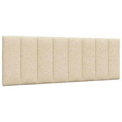 Almofadão de cabeceira hanko 140 cm tecido creme