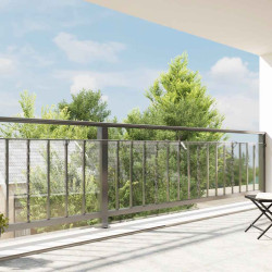 Encerado transparente com ilhós 1x12 m PVC