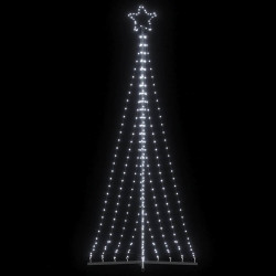 LED árvore de natal 447 leds branco frio 250 cm