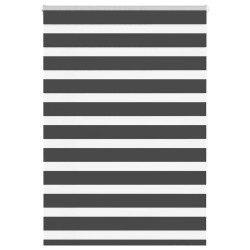 Cortina de zebra 110x150 cm largura do tecido 105,9cm poliéster