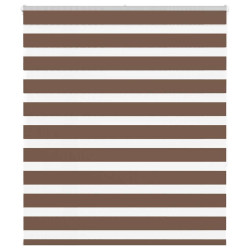 Cortina de zebra 130x150 cm largura do tecido 125,9cm poliéster