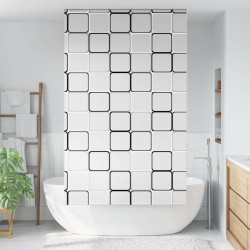 Rolo de duche estores 130x240 cm largura tecido 126 cm