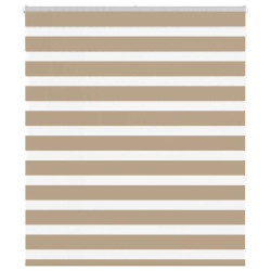 Cortina de zebra 125x150 cm largura do tecido 120,9cm poliéster