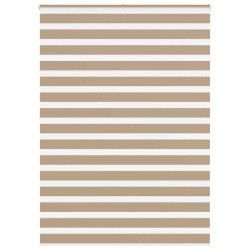 Cortina de zebra 155x200 cm largura do tecido 150,9cm poliéster