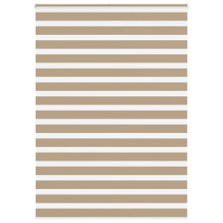 Cortina de zebra 165x200 cm largura do tecido 160,9cm poliéster