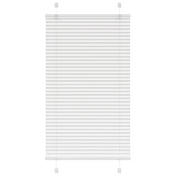 Branco plissada cega 80x100 cm largura tecido 79,4 cm poliéster