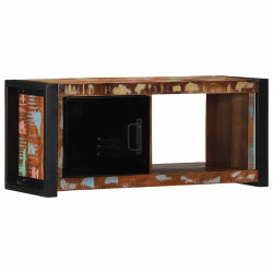Armário TV 80x30x35 cm madeira maciça recuperada